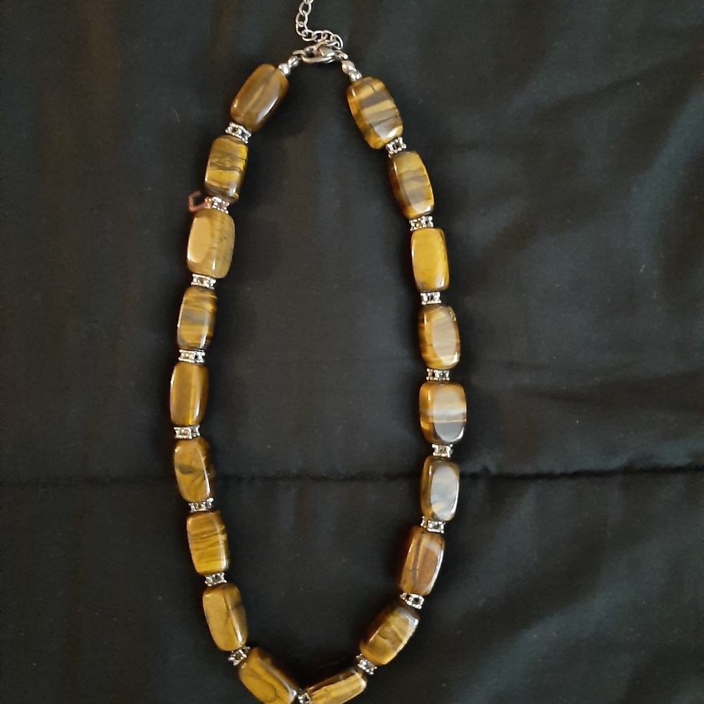 tiger eye necklace